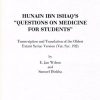 Biblioteca Apostolica Vaticana Catalogo Hunain Ibn Ishaq\\\\\\\\'S "Questions On Medicine For Students" - Transcription And Translation Of The Oldest Extant Syriac Version (Vat. Syr. 192) E. Jan Wilson, Samuel Dinkha Catholic & Religious Books