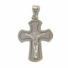 Vaticanum Gioielli in Argento Pendente Argento 925 Croce Con Cristo Gr.1,70 Uni Donna Uomo First Communion