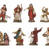 Moranduzzo Presepi Gruppo 8 Pastori Cm 10 (3,9 Inch) Presepe Landi Moranduzzo In Pvc Stile Arabo Wall Crucifixes