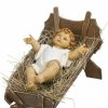 Fontanini Catalogo Gesu Bambino Con Veste E Culla In Legno Cm 125 (50 Inch) Presepe Fontanini Statua Per Esterno In Resina Dipinta A Mano Aggiungi Vernice Speciale Per Uso In Esterno Angels Statues